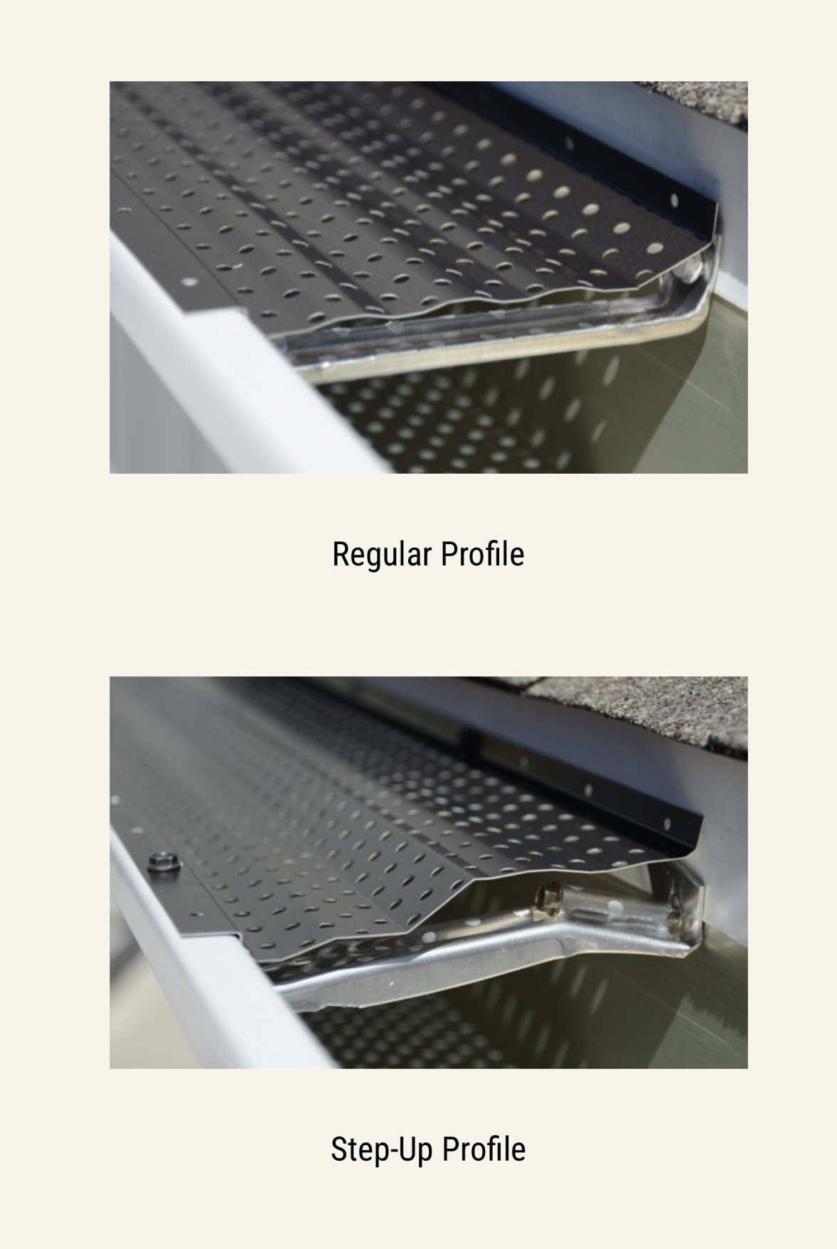 Regular Profile and Step-Up Profile guard options