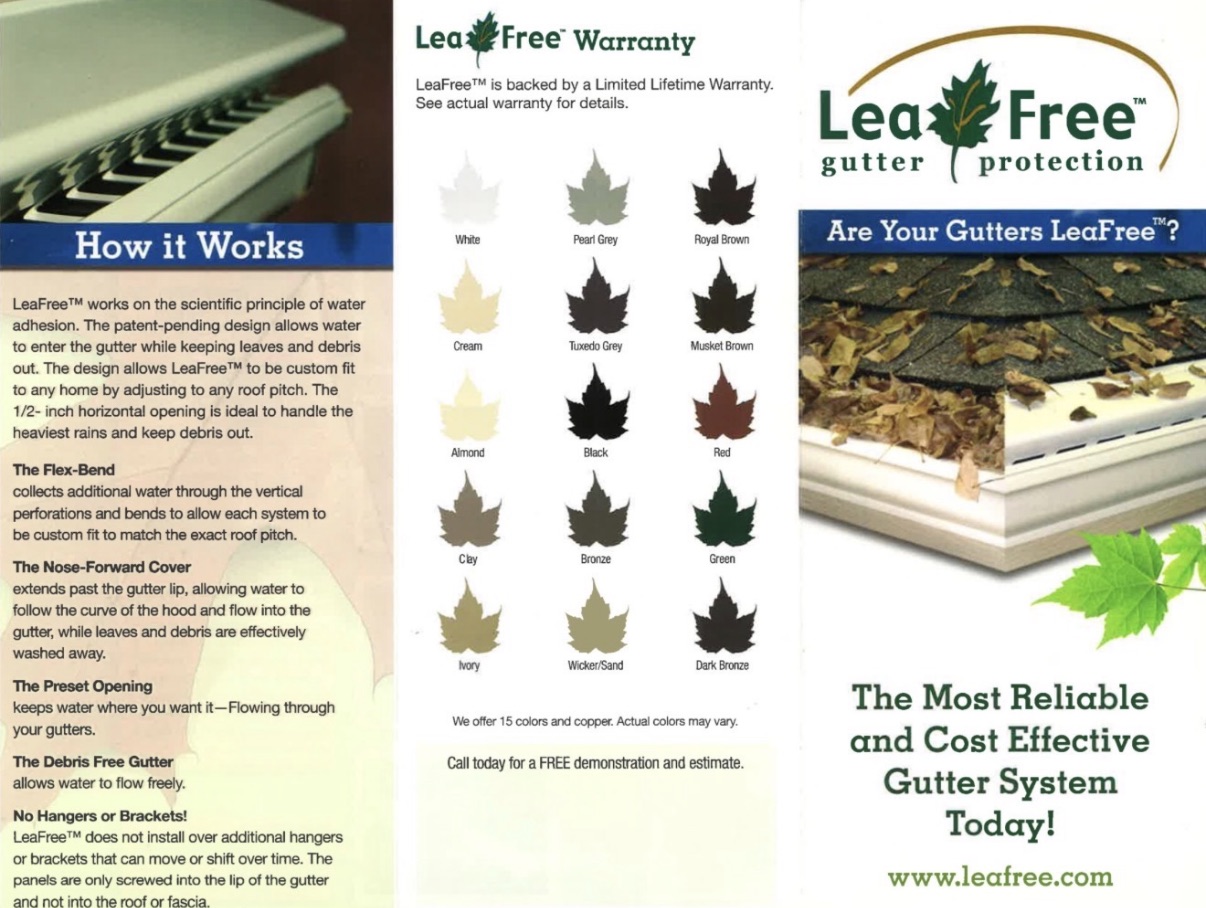 LeafFree guide and feature overview